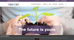 Desktop Screenshot of nexian.es