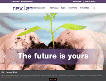 Tablet Screenshot of nexian.es